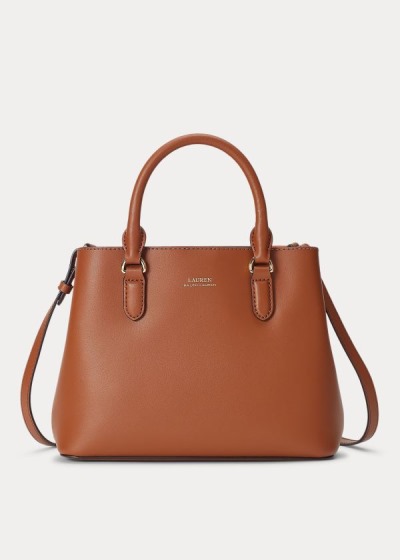 Women's Ralph Lauren Mini Leather Marcy Satchel | 670145HXY